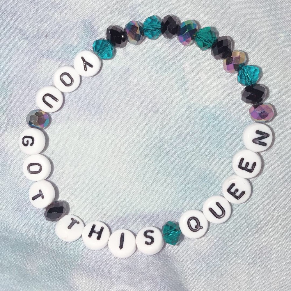 YOU GOT THIS QUEEN tumblr stretch bracelet